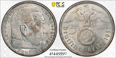 1937-A 5 Mk J-367 MS62