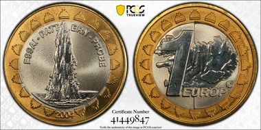 2004 Europ X#Pn7 Fantasy MS68