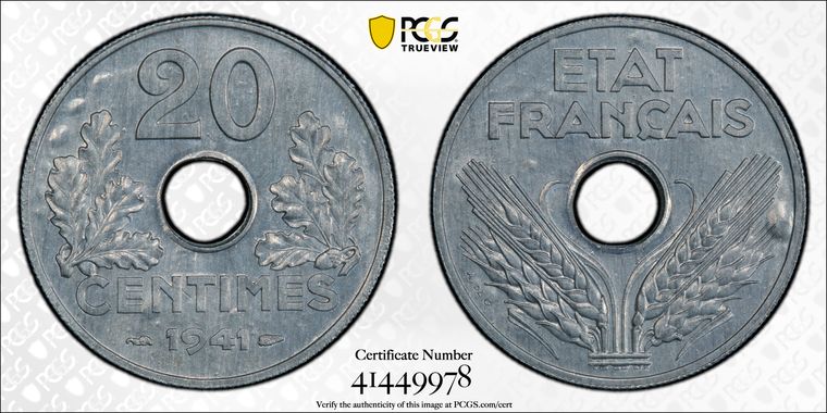 Cert 41449978 - Coin Image
