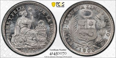 1908/7-FG 1/2 Din KM-206.2 MS67