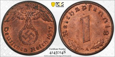 1937-A Pfg J-361 MS64RB