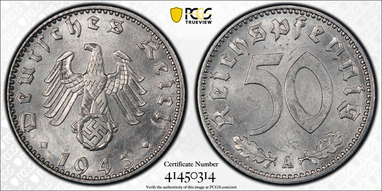 Cert 41450314 - Coin Image