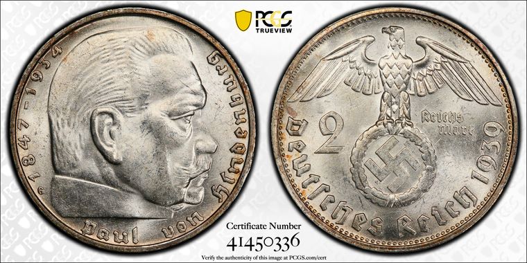 Cert 41450336 - Coin Image