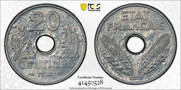 Cert 41450528 - Coin Image