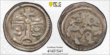 (1387-37) Denar Huz-576 VF30