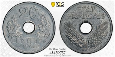 1941 20C Gad-321 F-153 MS65
