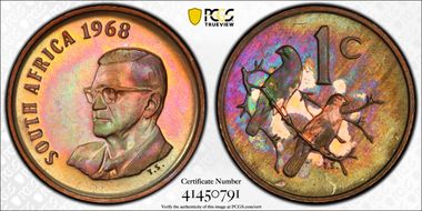 1968 1C English PR65BN