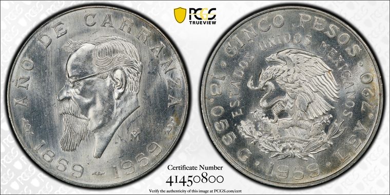 Cert 41450800 - Coin Image