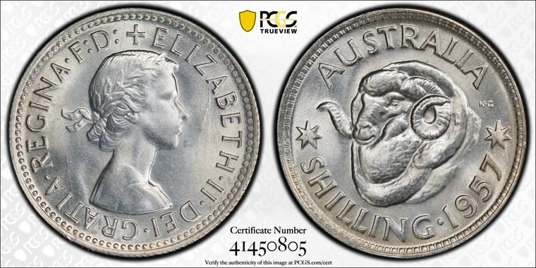 Cert 41450805 - Coin Image