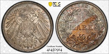 1905-A Mark J-17 MS66