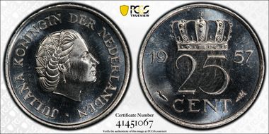 1957 25C PR64