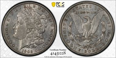 1903-S $1 XF45