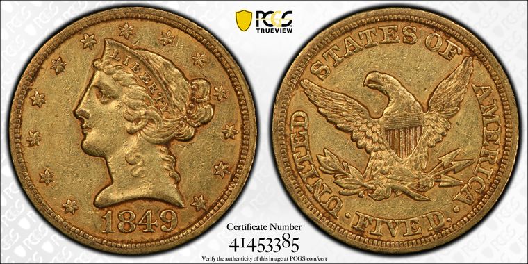 Cert 41453385 - Coin Image