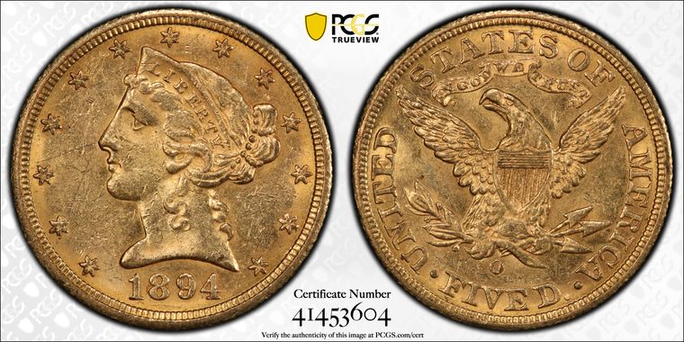 Cert 41453604 - Coin Image