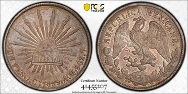 1899-Cn AM Peso KM-409 AU55