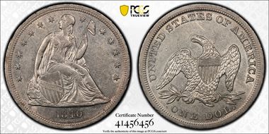 1840 $1 AU53