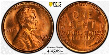 1936-S 1C MS66RD