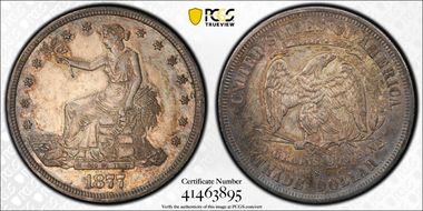 1877-S T$1 FS-802 DDR AU55