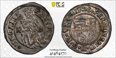 1528-KB Denar MS62