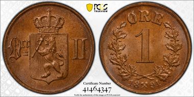 1891 Øre MS65BN