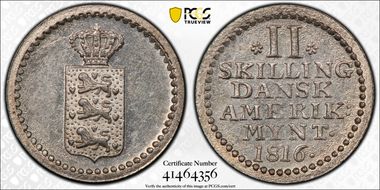 1816 2 Sk MS62