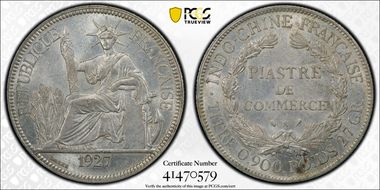 1927-A Piastre Lec-303 MS61