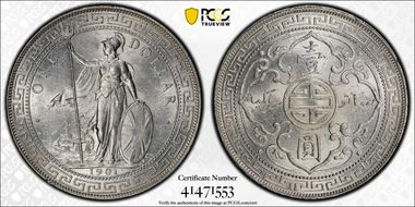 1901-C Trade$ Prid-12 MS63