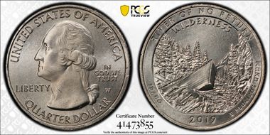 2019-W 25C Frank Church River of No Return NP MS65+