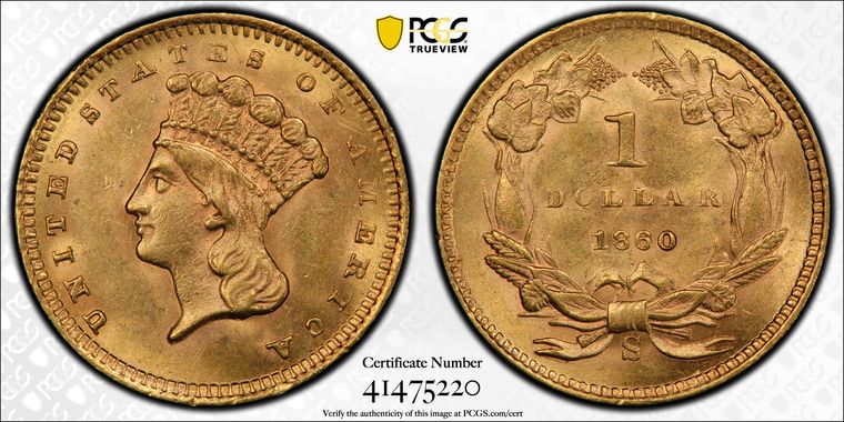 Cert 41475220 - Coin Image