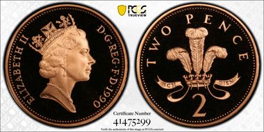 1990 2p S-C3 PR69DCAM