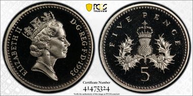1993 5p S-D4 PR69DCAM