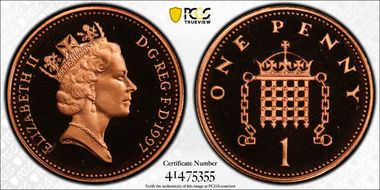 1997 1P S-B4 PR69DCAM