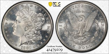 1881-S $1 MS67
