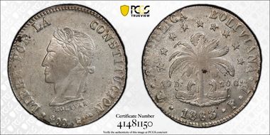 1863/2-PTS FP 8 Sol MS62