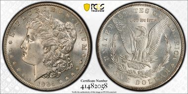 1904-S $1 MS66+