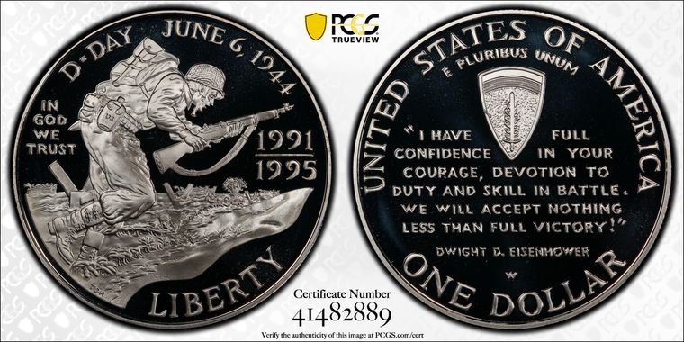 Cert 41482889 - Coin Image