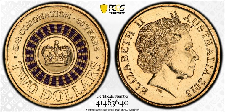 Cert 41483640 - Coin Image