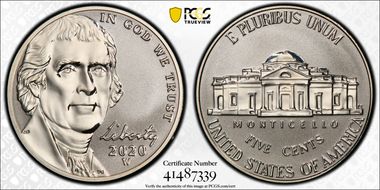 2020-W 5C Reverse Proof PR69