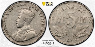 1926 5C Near 6 VF35