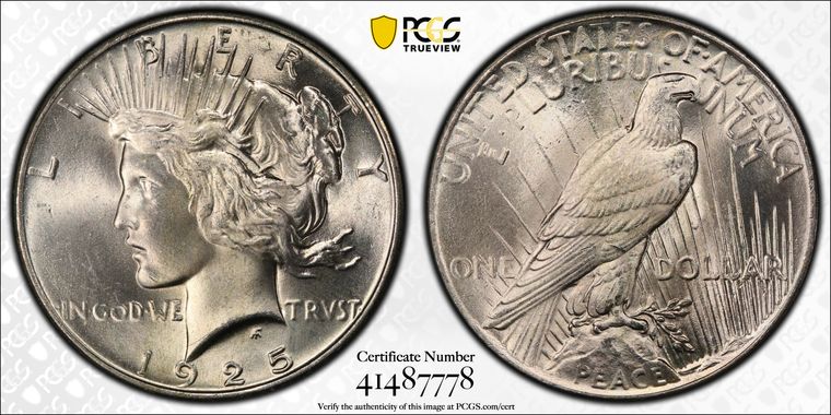 Cert 41487778 - Coin Image