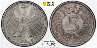 1965-F 5 Mk MS66+