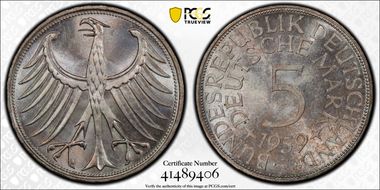 1959-J 5 Mk J-387 MS65