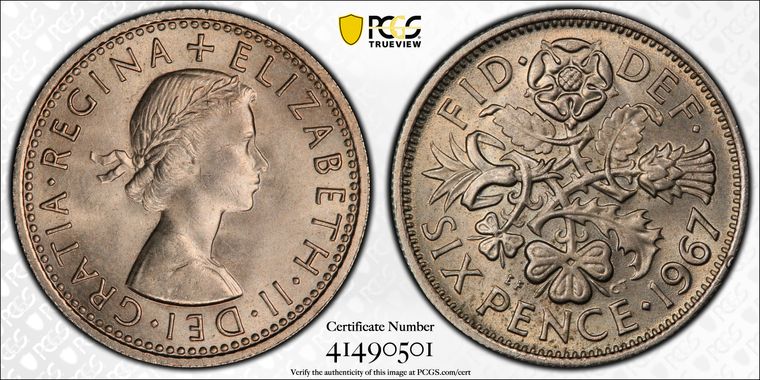 Cert 41490501 - Coin Image