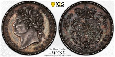 1820 P6D ESC-2420 Milled Edge PR63