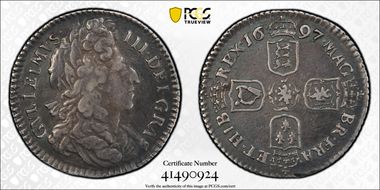 1697 6D S-3537 2nd Bust XF40