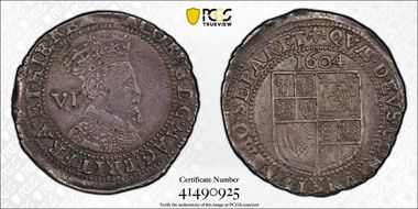 1604 6D S-2657 Third Bust AU53