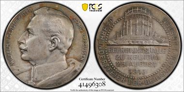 1913 Medal Marienburg-10537 Ag SP62