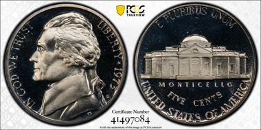 1973-S 5C PR66DCAM