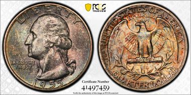 1955 25C MS67