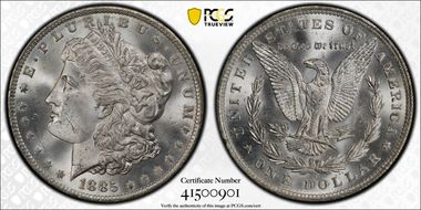 1885-O $1 MS64